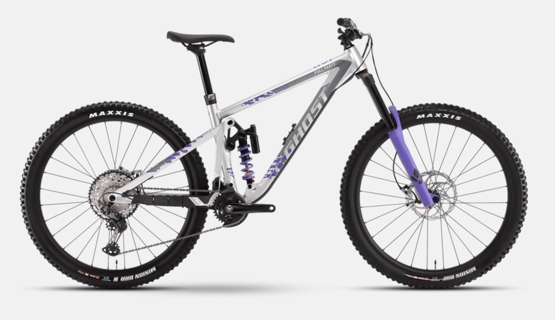 Ghost Riot Enduro Full Party - Silver Electric Purple